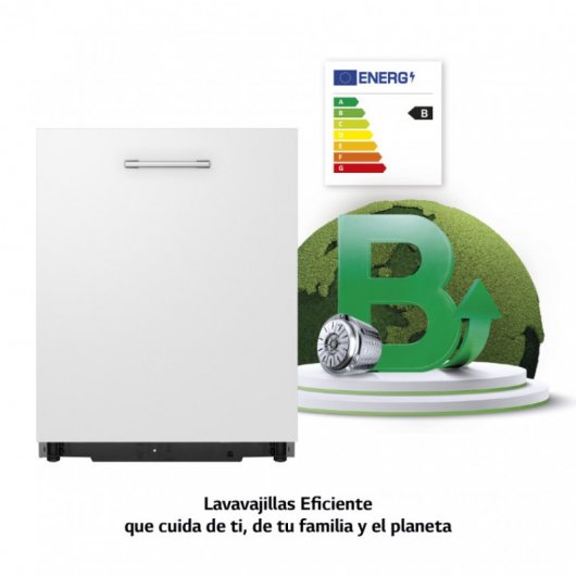 LG DB365TXS Lavavajillas Integrable Capacidad 14 Cubiertos B