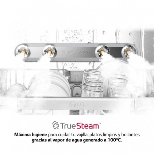 LG DB365TXS Lavavajillas Integrable Capacidad 14 Cubiertos B