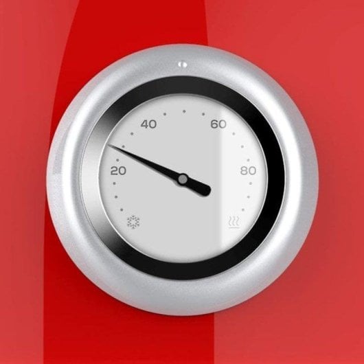 Chaleira elétrica Cecotec Thermosense 420 Vintage 1,8L 2200W aço inox vermelho