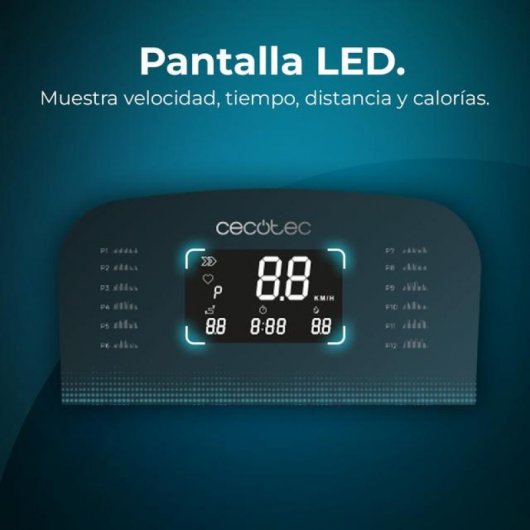 Cecotec DrumFit WayHome 1700 Sprint Cinta de Correr Plegable 130x44cm