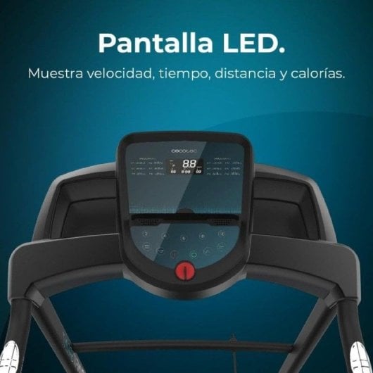 Caminadora Cecotec DrumFit WayHome 1500 Sprint 15 km/h Bluetooth Pliage LCD