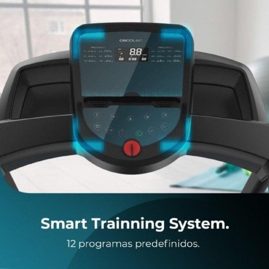 Caminadora Cecotec DrumFit WayHome 1500 Sprint 15 km/h Bluetooth Pliage LCD