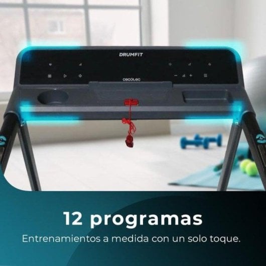 Laufband Cecotec DrumFit WayHome 1000 Runner Sprint 600 W klappbar LED 100x40 cm