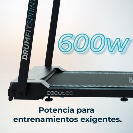 Cecotec DrumFit WayHome 1200 Sprint Cinta de Correr Plegable 100x40cm