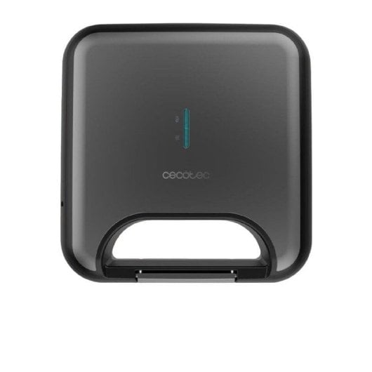Sandwichera Cecotec Rock’nToast Combo 800W 3 Plaques Interchangeables Acier inoxydable