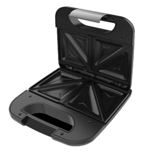 Sandwichera Cecotec Rock’nToast Combo 800W 3 Plaques Interchangeables Acier inoxydable