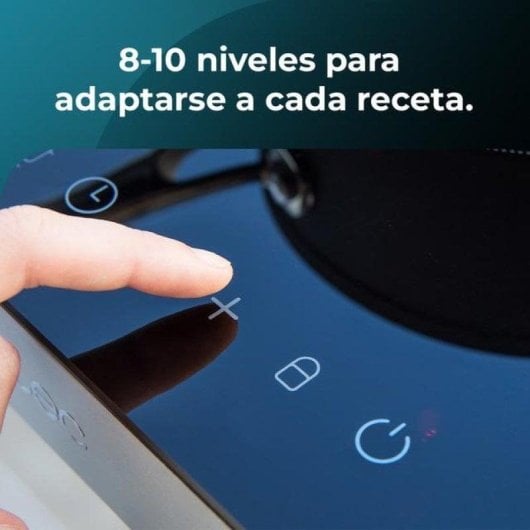 Induktionskochfeld Cecotec Full Magma Double 3500 W Touch Glas 2 Zonen