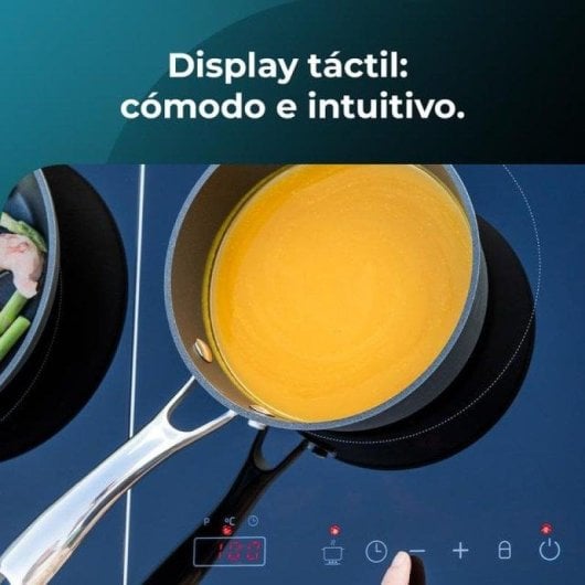 Induktionskochfeld Cecotec Full Magma Double 3500 W Touch Glas 2 Zonen