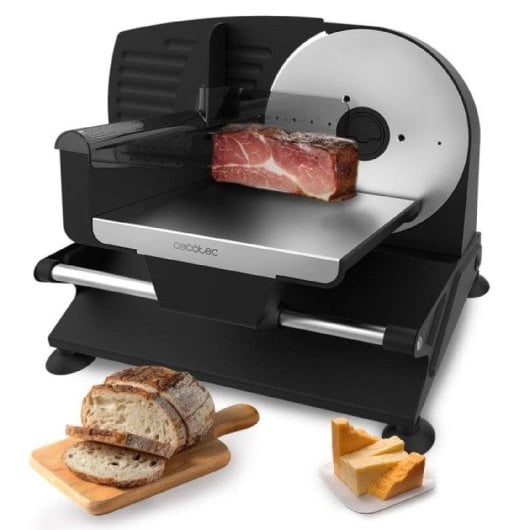 Trancheuse Cecotec Rock'nCut Shuriken Steel 200W disque inox 190mm réglage 0-15mm