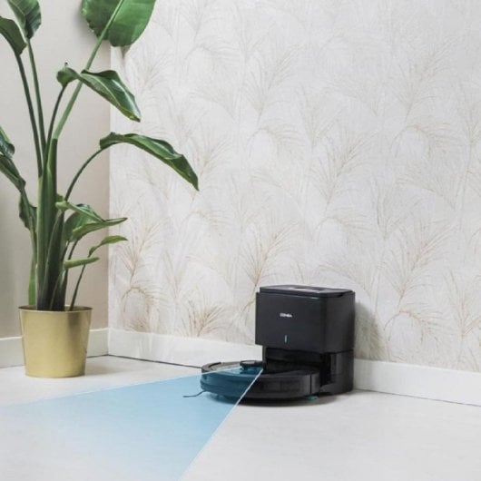 Aspirador Robô com Mopa Cecotec Conga 7490 Ultimate Home X-Treme Com Esvaziamento Automatico Navegação Laser 4.000 Pa