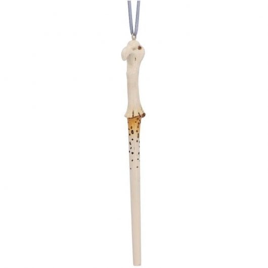 Nemesis Now Harry Potter Adorno para Colgar Varita Mágica Voldemort 15.5cm Crema