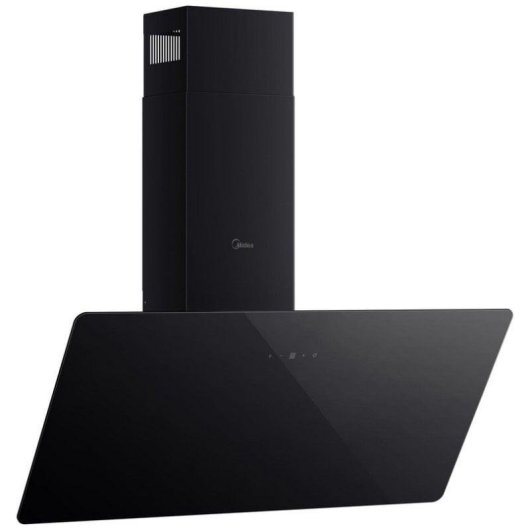 Campana extractora Midea MH90A3200B-ES Recirculação 90cm Cristal preto