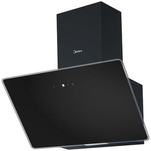 Campana extractora Midea MH90A3200B-ES Recirculação 90cm Cristal preto
