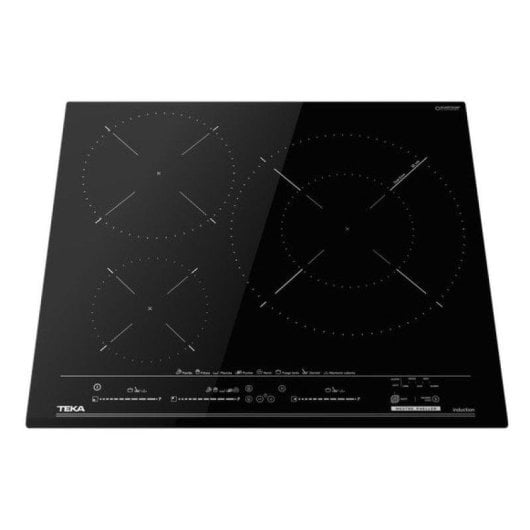Placa de indução Teka IZC 63632 MPT sensores temperatura Zona XL Paella
