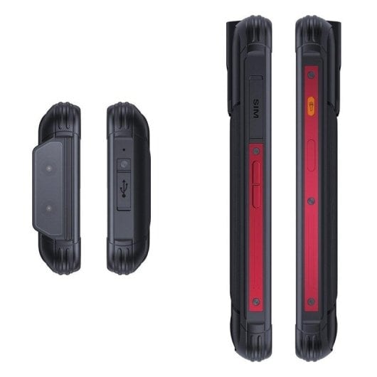 Cubot KingKong 8 4G 6GB 256GB 6.53" Nero-Rosso