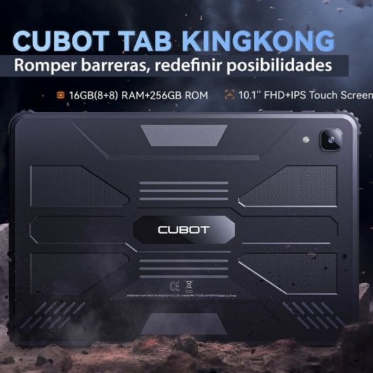 Cubot Tab KingKong 4G 8/256 Go Noir Débloqué