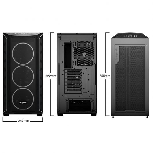 be quiet! Shadow Base 800 FX Black Midi Tower Noir