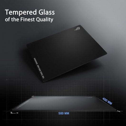 ASUS ROG Moonstone Ace L Tapis de souris de jeu Noir