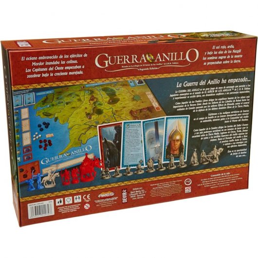 Devir La Guerra del Anillo Juego de Mesa