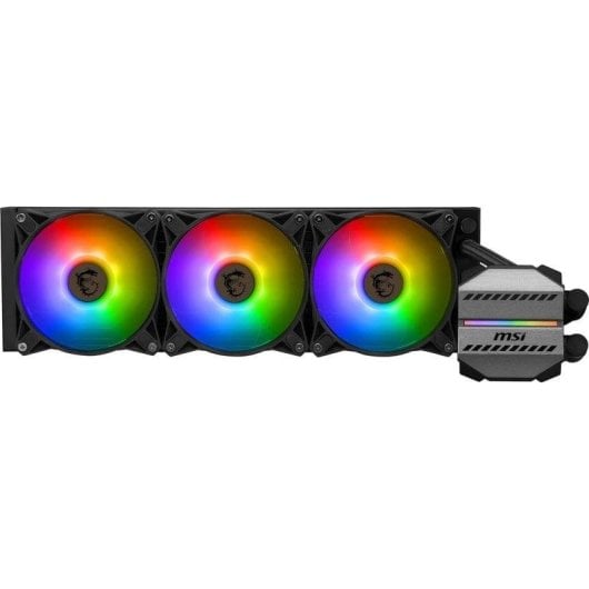 Refrigeración Líquida MSI MAG CORELIQUID M360 ARGB 360mm 3 Lüfter Schwarz