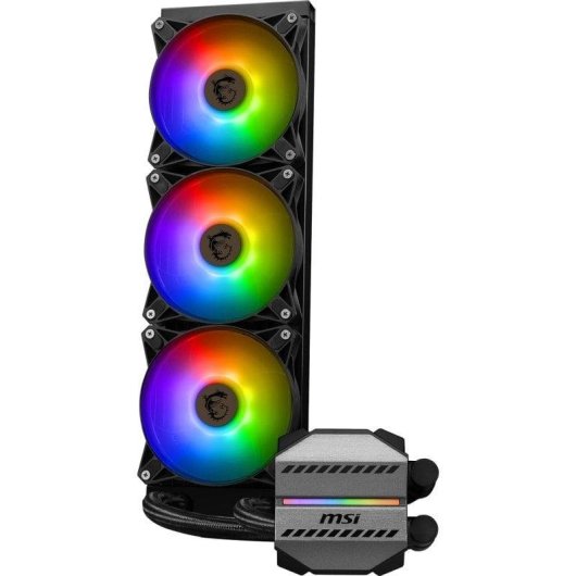 Refrigeración Líquida MSI MAG CORELIQUID M360 ARGB 360mm 3 Lüfter Schwarz