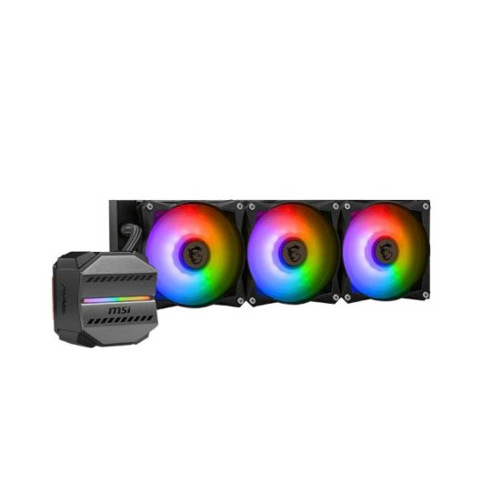 Refrigeración Líquida MSI MAG CORELIQUID M360 ARGB 360mm 3 Lüfter Schwarz