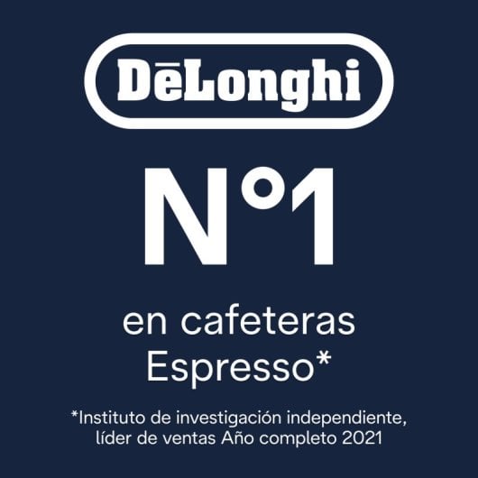 DeLonghi Rivelia Cafetera Superautomática con Depósito de Leche Y Molinillo Integrado 19 Bares Gris