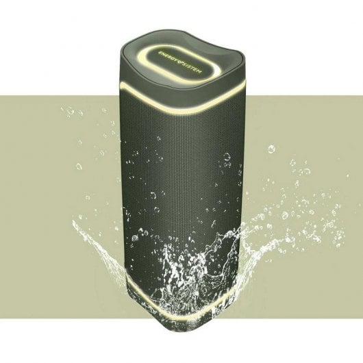 Energy Sistem Yume ECO Haut-parleur Bluetooth avec lumières LED RVB vertes