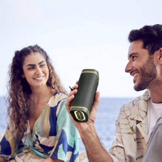 Energy Sistem Yume ECO Haut-parleur Bluetooth avec lumières LED RVB vertes