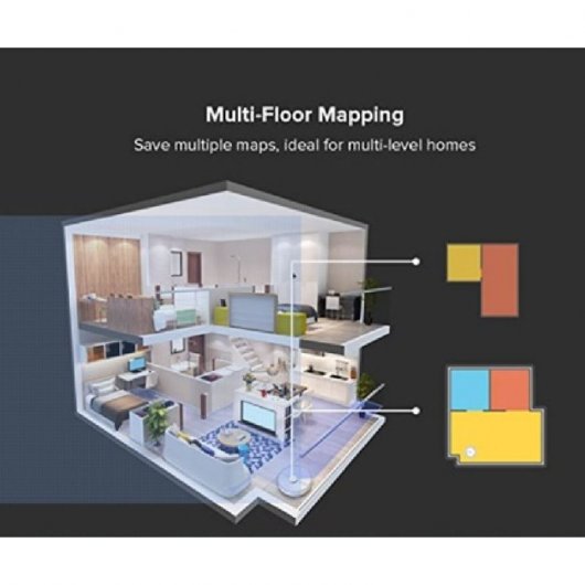 Team Kalorik Venga! RVC 55422 Robot Aspirador y Fregasuelos Negro