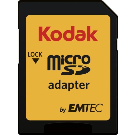 Tarjeta MicroSD Kodak Ultra Performance 64 GB UHS-I U3 V30 A1 con Adaptador