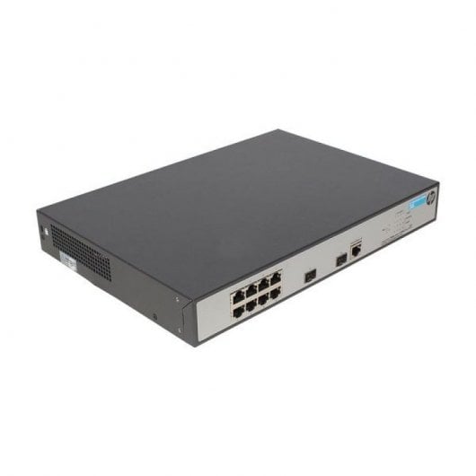 HPE 1920-8G-PoE+ (180W) Géré L3 Gigabit Ethernet (10/100/1000) Connexion Ethernet, supportant l'alimentation via ce port (PoE) Gris