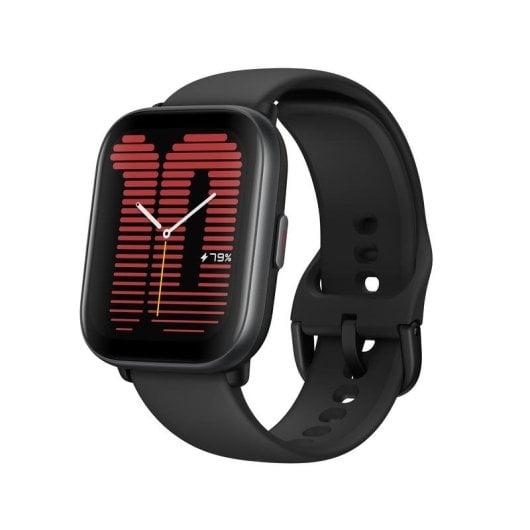 Amazfit Active Bluetooth GPS 44,5mm AMOLED Nero Resistenza all’Acqua 5ATM SpO2 Cardio Sonno
