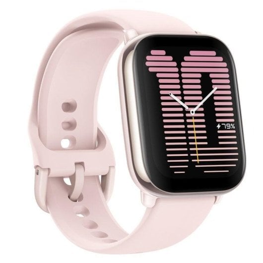 Amazfit Active Bluetooth GPS 1.75" AMOLED Rosa Resistenza Acqua 5ATM SpO2 Cardiofrequenzimetro