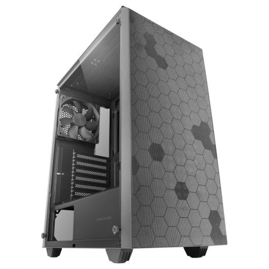 Mars Gaming MC-Q3 Semitorre ATX Vidro Temperado Filtro Duplo Extraível USB 3.0 Preta