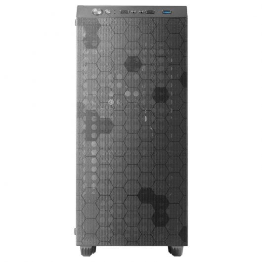 Mars Gaming MC-Q3 Semitorre ATX Vidro Temperado Filtro Duplo Extraível USB 3.0 Preta