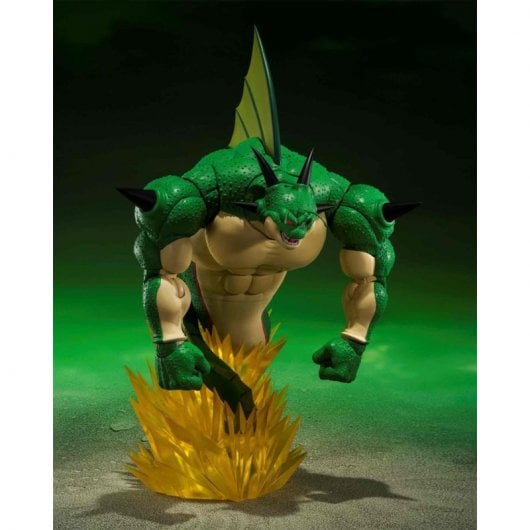 Tamashii Nations SH Figuarts Porunga&Dende Set di sfere luminose del drago Come Forth Shenron autentico 42 cm