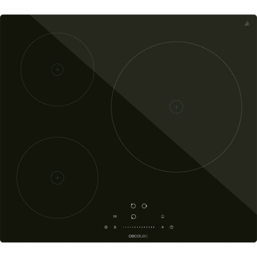 Placa de Indução Cecotec Bolero Squad I 3200 3 Zonas 7200W Slider Touch