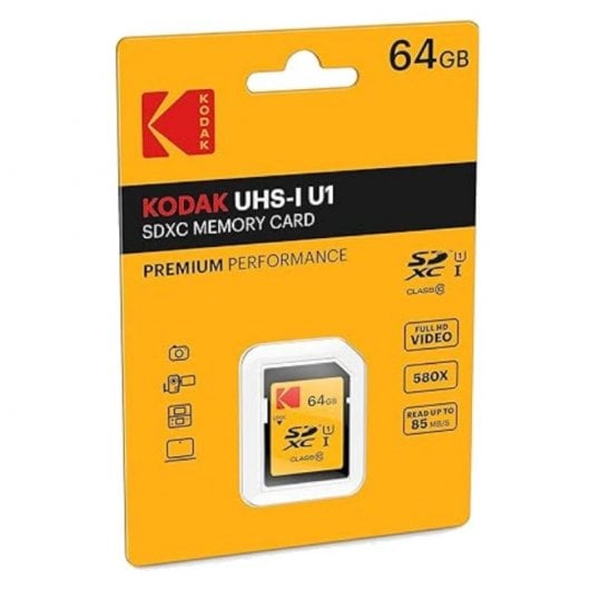 Kodak Premium Performance SDXC 64 GB UHS-I Class 10-Speicherkarte