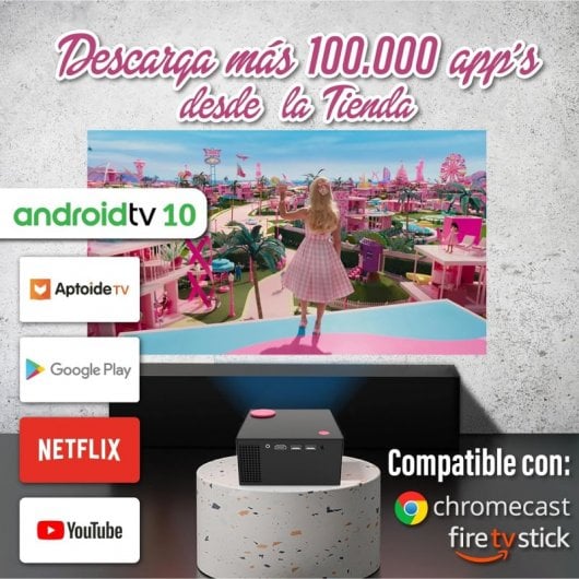 UnicView HPX Pixel 2 Proyector LCD Ultra HD 4K 7500 Lúmenes Negro