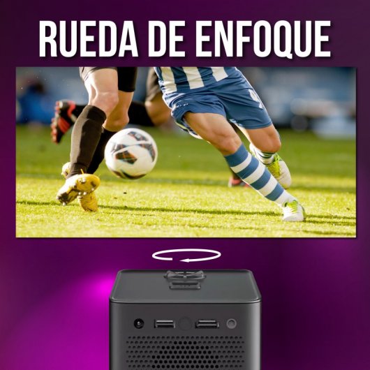 UnicView JS30 Projetor Android TV com HDMI de Saída UltraHD 4K 12000 Lúmenes
