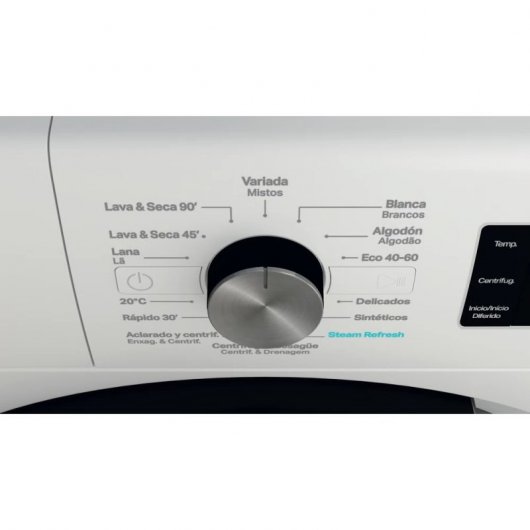 Whirlpool FFWDB 964369 BV SPT Máquina de Lavar e Secar Roupa 9Kg/6Kg D Branca
