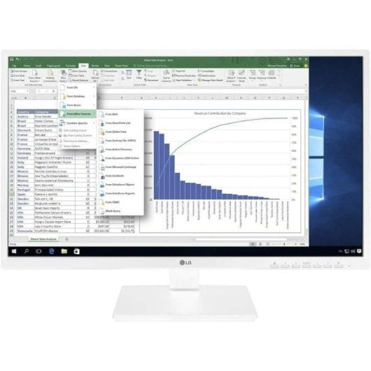 LG 24BK55YP-W 23.8" LED IPS FullHD 75Hz