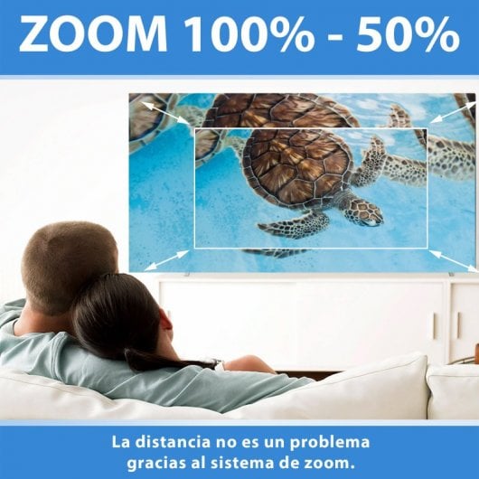 Seelumen S13 Proyector sin HDMI con AndroidTV 4K UltraHD 12000 Lúmenes