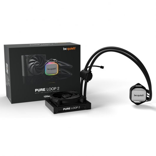 Be Quiet! Pure Loop 2 Kit de Refrigeración Líquida 120mm Negra