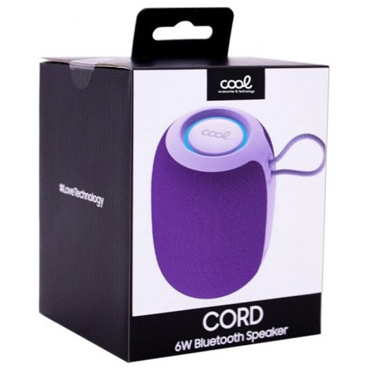 Cool Cord TWS Enceinte Bluetooth portable 6W Violet