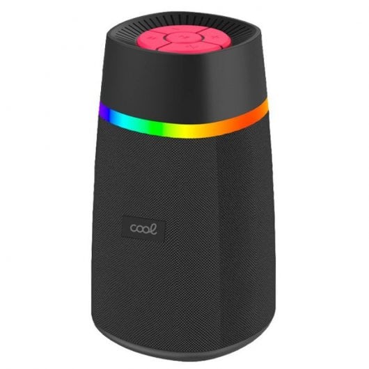 Cool Gradient TWS Altavoz Portátil Bluetooth 10W Rojo/Negro
