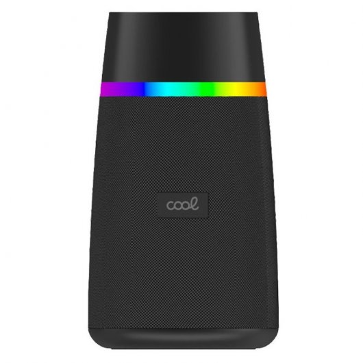 Cool Gradient TWS Altavoz Portátil Bluetooth 10W Rojo/Negro