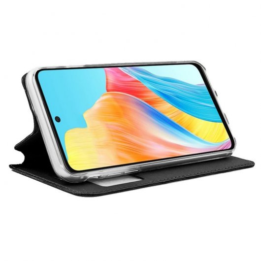 Cool Funda Flip Cover Lisa Negra para Oppo A58 4G