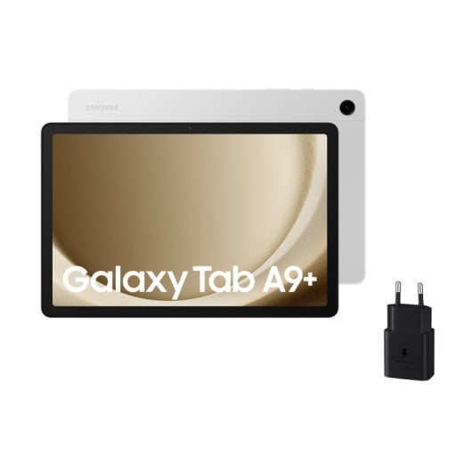 Samsung Galaxy Tab A9+ WiFi 11" 8Go/128Go Argent + Chargeur